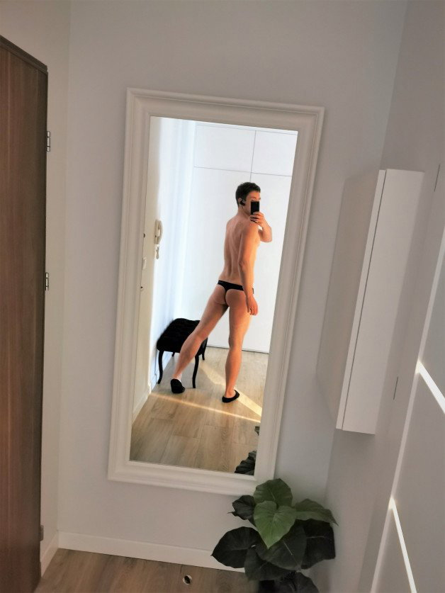 Photo by bigreg with the username @bigreg, who is a verified user,  September 1, 2021 at 4:52 AM. The post is about the topic Gay Underwear and the text says 'hi guys. I'm bi, not gay, but love gay sex... mean f.ck only with men. let me know what u think about  bottom wearing thongs. Sexy or not?'