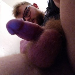 Photo by stonerguy95 with the username @stonerguy95, who is a verified user,  April 24, 2023 at 4:04 AM. The post is about the topic Gay hairy cocks and the text says 'Get down here and worship these hairy nuts 😈
17 Day Free Trial if my OnlyFans below 😍😘
https://onlyfans.com/action/trial/fm0gla2rpvctpmsabgjh54j7vdnrbssk'