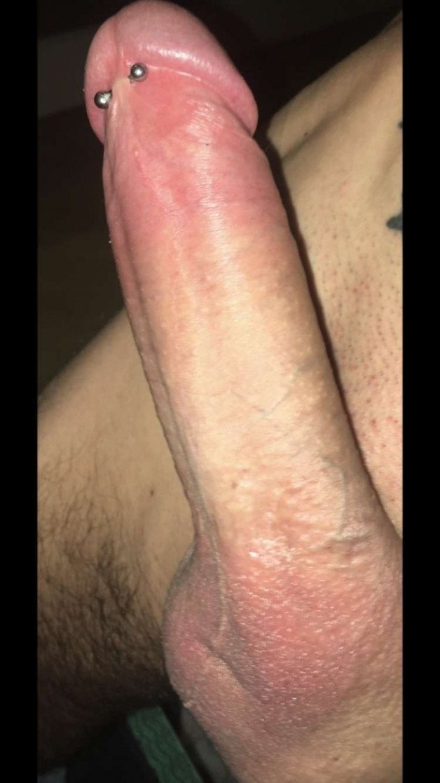 Photo by Satsi with the username @Satsi,  August 31, 2021 at 4:48 AM. The post is about the topic Rate my pussy or dick and the text says '#dick #giant #big #cock #men #hard #pierced #head'