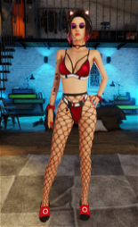 Photo by Lola's Kinks with the username @lolaskinks, who is a verified user,  November 17, 2021 at 12:15 AM. The post is about the topic 3dxchat and the text says 'Finally a new update in 3dx chat with lots of new clothes! Let me know what u think of that outfit. 😈😏'