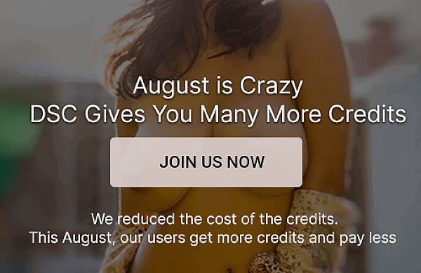Photo by DSCLiveChat with the username @DSCLiveChat, who is a brand user,  August 9, 2022 at 6:00 AM and the text says 'Hurry!
We have REDUCED PRICE of the credits @DSCCams 
Something Beyond Amazing, Maha Price Drop Deal.
The offer is valid until 31st Aug'22
https://www.dscgirls.live/?affID=sharesome

#DSC #desicamgirl #desicamshows #Video #Chatting #roleplaying..'