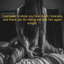 Photo by Qualitygirl2112 with the username @Qualitygirl2112,  February 25, 2022 at 5:51 PM. The post is about the topic Cuckold Captions