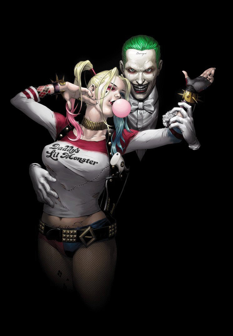 Photo by Eric Freesoul with the username @EricFreesoul, who is a verified user,  December 19, 2018 at 4:20 PM. The post is about the topic Pussy and the text says '18 fire Joker and Harley/Batgirl Sex Cartoon Pictures..'