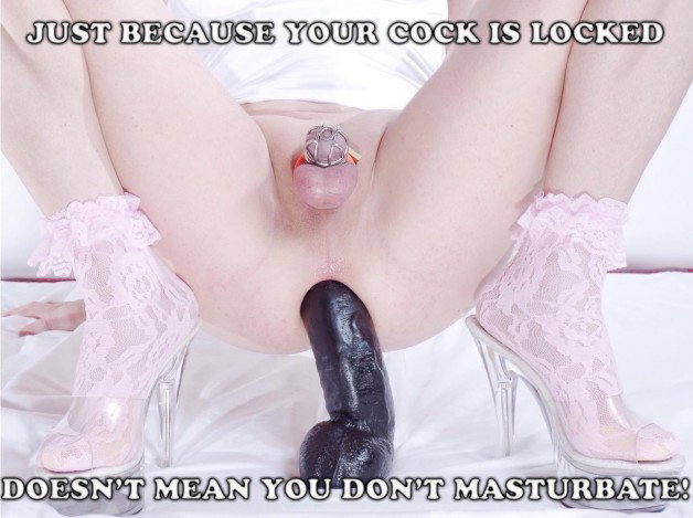Photo by PrincessSkyeWY with the username @PrincessSkyeWY,  November 13, 2015 at 2:52 AM and the text says 'sissy-maker:
becomingsissy:

Do you masturbate like this ? If not yet then it won’t be long :)


Boy to Girl Change with the Sissy-Maker

This is the only way I masturbate! It just feels so right to cum from anal :D'