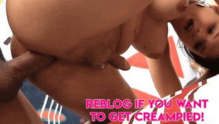 Shared Photo by Sissygiflover with the username @Sissygiflover,  September 24, 2024 at 3:47 PM and the text says 'Creampie my sissy pussy and make me have a sissygasm!!!'