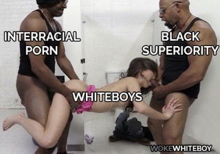 Photo by Headgame with the username @Headgame,  December 18, 2021 at 4:45 PM. The post is about the topic Black male power and the text says 'Whitebois are getting double bitchslapped 🤪👋🏿👋🏿😵💫🤤'