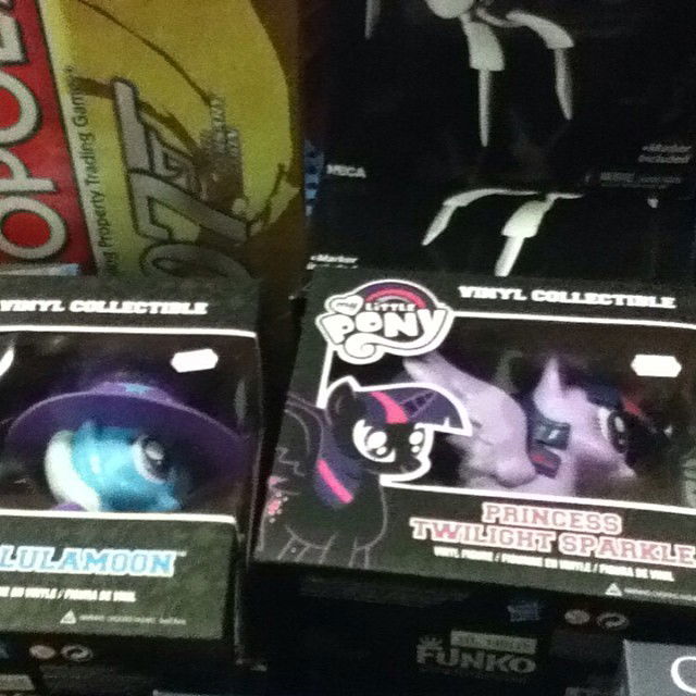 Watch the Photo by LilMissMorpho with the username @LilMissMorpho, posted on May 25, 2014 and the text says 'MLP:FiM Pop Figs #MLP #armageddonexpo #mlp  #armageddonexpo'