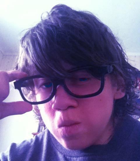 Photo by LilMissMorpho with the username @LilMissMorpho,  March 4, 2012 at 7:32 PM and the text says 'Just playing with my new camera app on my iPod, figured I&rsquo;d update my profile pic too. #3D  #Glasses  #Alternative  #Beauty  #Emo  #Guys  #Originality  #Scene  #Guys  #Scene  #Teens  #TalesofMiseryandMayhem  #Tony  #James  #inspiration  #scene..'