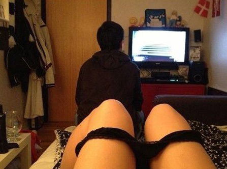 Photo by LilMissMorpho with the username @LilMissMorpho,  February 2, 2013 at 6:58 AM and the text says 'Digitilskull Productions™: These Guys &ldquo;REALLY&rdquo; Need To Re-Check Their Priorities  #Gaming  #Girls  #on  #Tumblr  #Girls  #video  #games  #funny  #stuff  #Crude  #Humor  #Not  #Safe  #For  #Work  #PC  #Gamers  #Chicks  #Hot  #Pics'