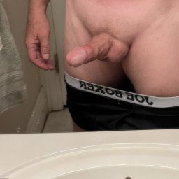 Photo by Desertguy with the username @Desertguy, who is a verified user,  January 14, 2023 at 11:10 AM. The post is about the topic Cockselfie and the text says 'Mirror cock'