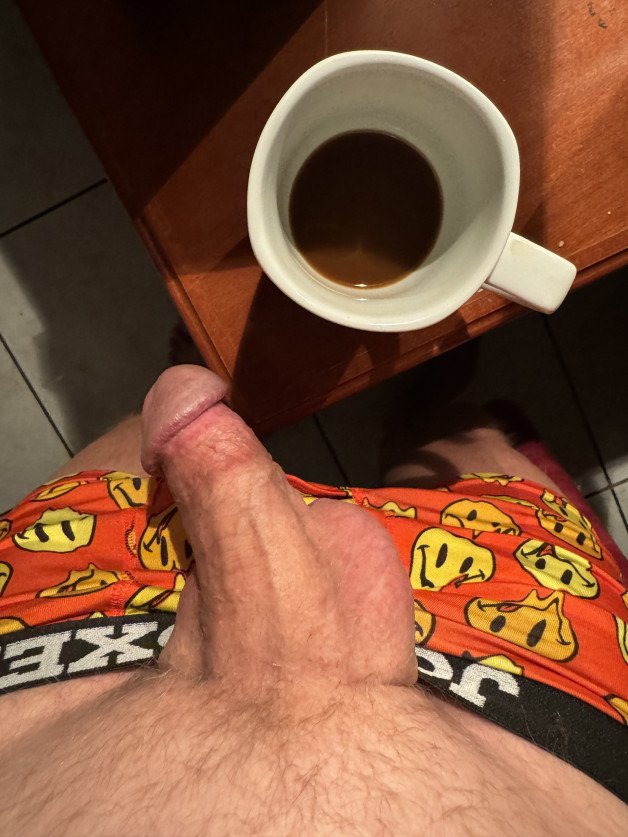 Photo by Desertguy with the username @Desertguy, who is a verified user,  May 20, 2024 at 11:43 AM. The post is about the topic Men with coffee and the text says 'Good Morning'