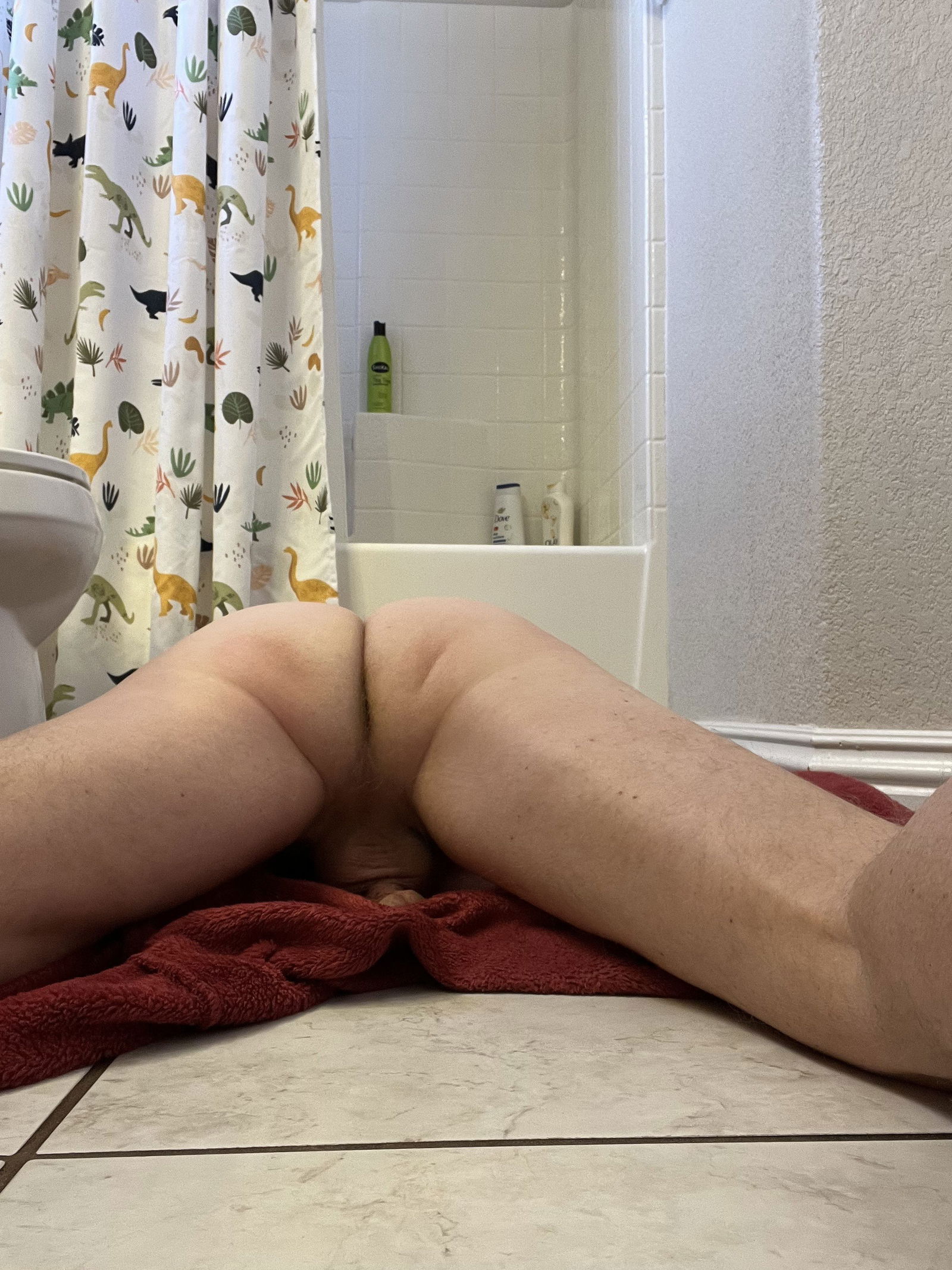 Photo by Desertguy with the username @Desertguy, who is a verified user,  March 3, 2024 at 5:09 PM. The post is about the topic Gay and the text says 'On the floor'