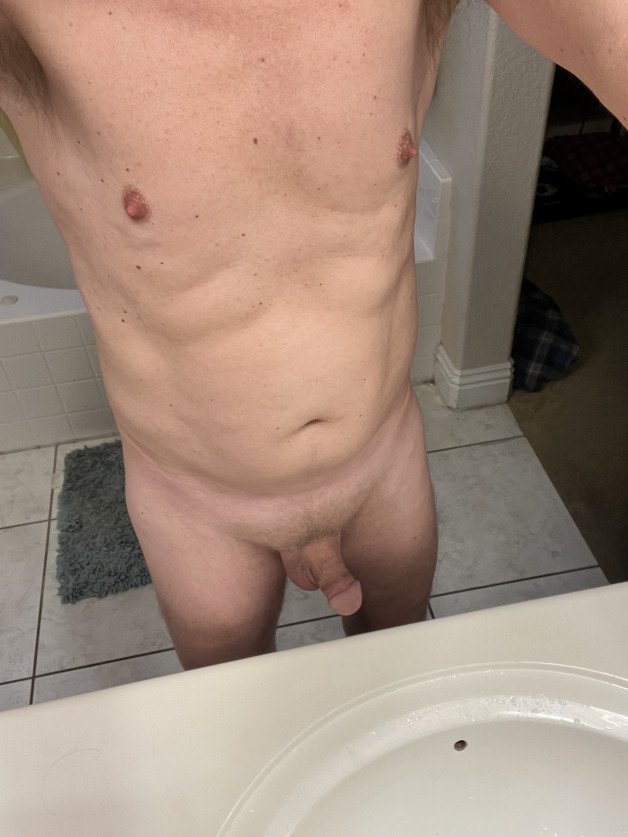 Photo by Desertguy with the username @Desertguy, who is a verified user,  February 26, 2024 at 11:20 PM. The post is about the topic Gay and the text says 'Me Nude'