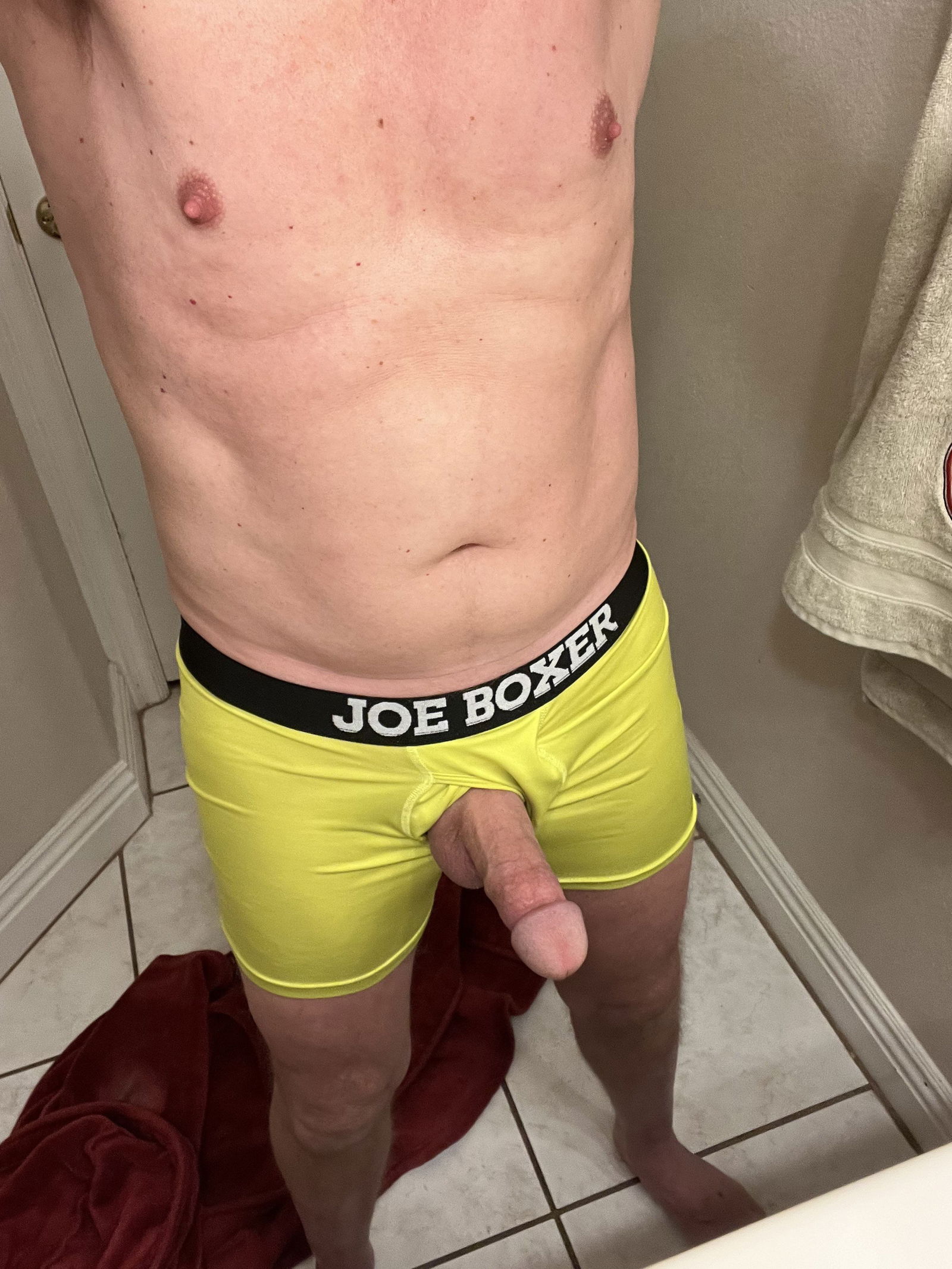 Photo by Desertguy with the username @Desertguy, who is a verified user,  March 17, 2024 at 3:27 PM and the text says 'Underwear on and off'