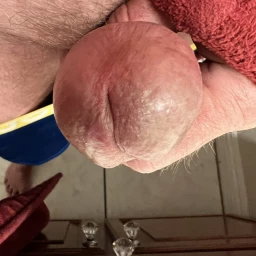 Photo by Desertguy with the username @Desertguy, who is a verified user,  April 7, 2024 at 11:50 AM. The post is about the topic Cocks Up-Close and Personal and the text says 'cock Head'