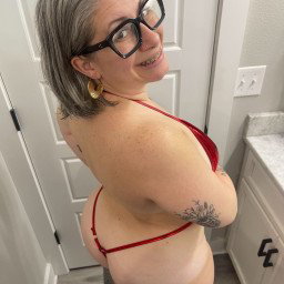 Watch the Photo by Curvy4urpleasure with the username @Curvy4urpleasure, who is a star user, posted on January 23, 2024. The post is about the topic MILF. and the text says 'I can't wait to wear this in to the hot tub later, how long do you think it will last on me when my boy toys get in with me?'
