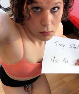 Photo by SissyNatalie with the username @TheSissyDungeon,  October 20, 2021 at 9:40 PM and the text says 'I’m a sissy whore whose life purpose is to be used by Alpha Males.  Their hard cocks and warm cum give me meaning.  A mix of original captions/content, reposts, and my pics!
*Kiss*
Sissy Natalie'