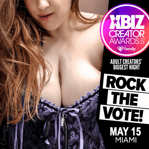 Photo by Mary Corner with the username @marycorner, who is a star user,  February 20, 2024 at 9:57 PM and the text says 'Who's your favourite BBW Streamer? Me??? Awww, thank you... PROVE IT WITH YOUR VOTE💕

https://creatorawards.xbiz.com/n/?c=XCA24-5&n=%40marycorner10

-----
#bbw #thick #curvy #busty #streamer #cammodel #camgirl #xbiz #vote #milf #streaming #Streamate..'