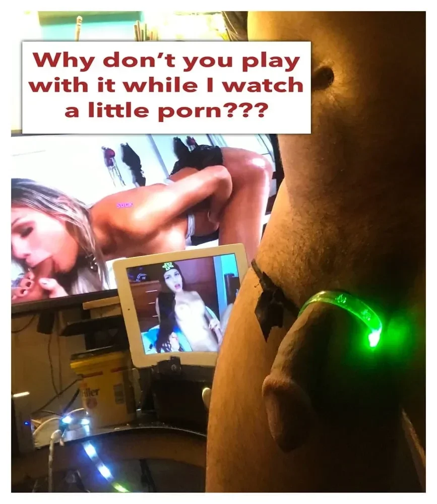 Photo by 1chillhorndog with the username @1chillhorndog,  May 11, 2024 at 10:47 AM. The post is about the topic random sexy stuff and the text says 'homemade captioned pics'