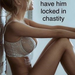 Photo by The Classy Hotwife with the username @TheClassyHotwife,  June 27, 2023 at 6:20 AM. The post is about the topic Male Chastity in FLR