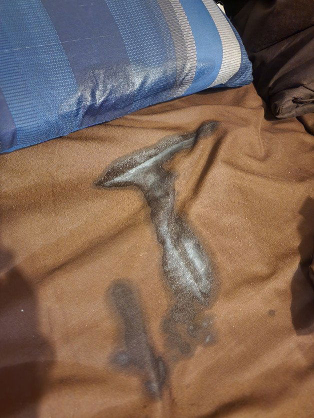 Photo by BeautifulDDisaster with the username @wickedxxangel33,  January 11, 2023 at 6:41 PM. The post is about the topic Creamy Pussy and the text says 'Left behind a mess'