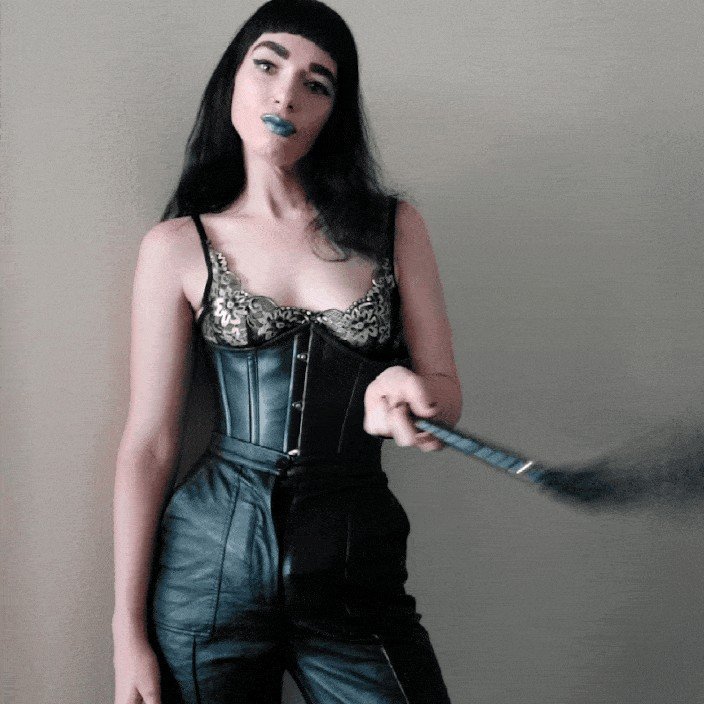 Photo by Lady Stardust with the username @ladystardust, who is a star user,  November 3, 2022 at 8:27 PM. The post is about the topic Female domination and the text says 'Be careful what you wish for, bitch boy. 

#femdom #femaledomination #mistress #goddess #dominatrix #domme #bdsm #fetish'