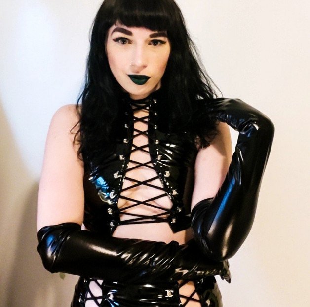 Photo by Lady Stardust with the username @ladystardust, who is a star user,  February 4, 2022 at 12:49 AM. The post is about the topic BDSM Fetish Femdom Girl and the text says 'From now on you will sleep in the cage to remind you of what a filthy animal you are'