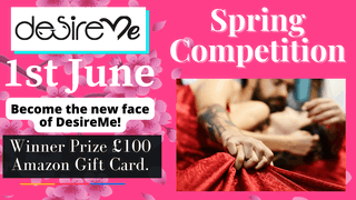 Photo by desireme with the username @desireme,  May 16, 2022 at 4:19 PM and the text says 'Become our top DESIRED user 
 & WIN a £100 Amazon Gift Card! 

 15 Days to go...

To qualify you will need to have at least 10 paying followers on your DesireMe profile, for every extra follower you have over this, will give you an extra chance to..'