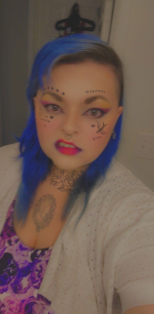 Photo by Chy.mama with the username @Chy.mama,  May 6, 2022 at 2:34 AM. The post is about the topic BBW and Chubby and the text says '#bww #fat #bigtiddygoth #boobs #ass #kitten'