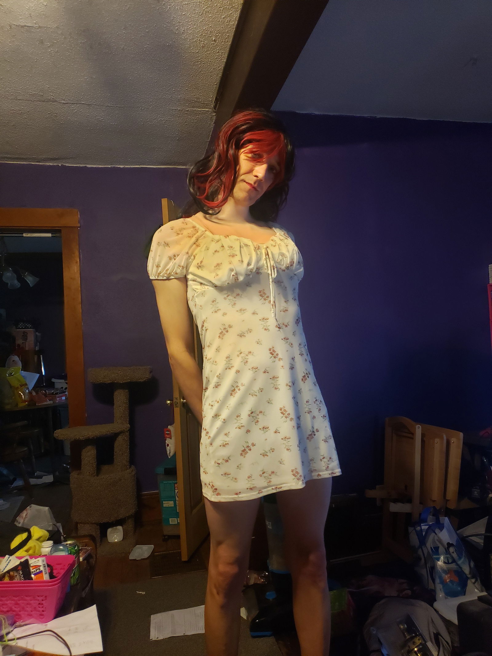 Album by SissyJasmine3 with the username @SissyJasmine3,  February 10, 2022 at 11:40 PM. The post is about the topic Sissy Chastity and the text says 'Pictures of me being who wish i was everyday 24 7'