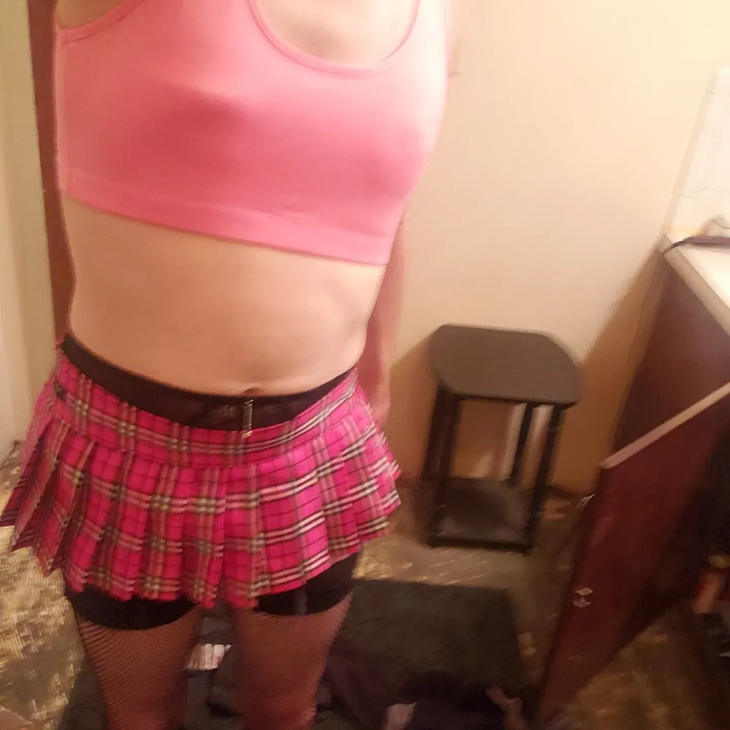 Album by SissyJasmine3 with the username @SissyJasmine3,  February 13, 2022 at 3:33 AM. The post is about the topic Sissy 4 Daddy and the text says 'me trying to be sexy 😏 hehe'