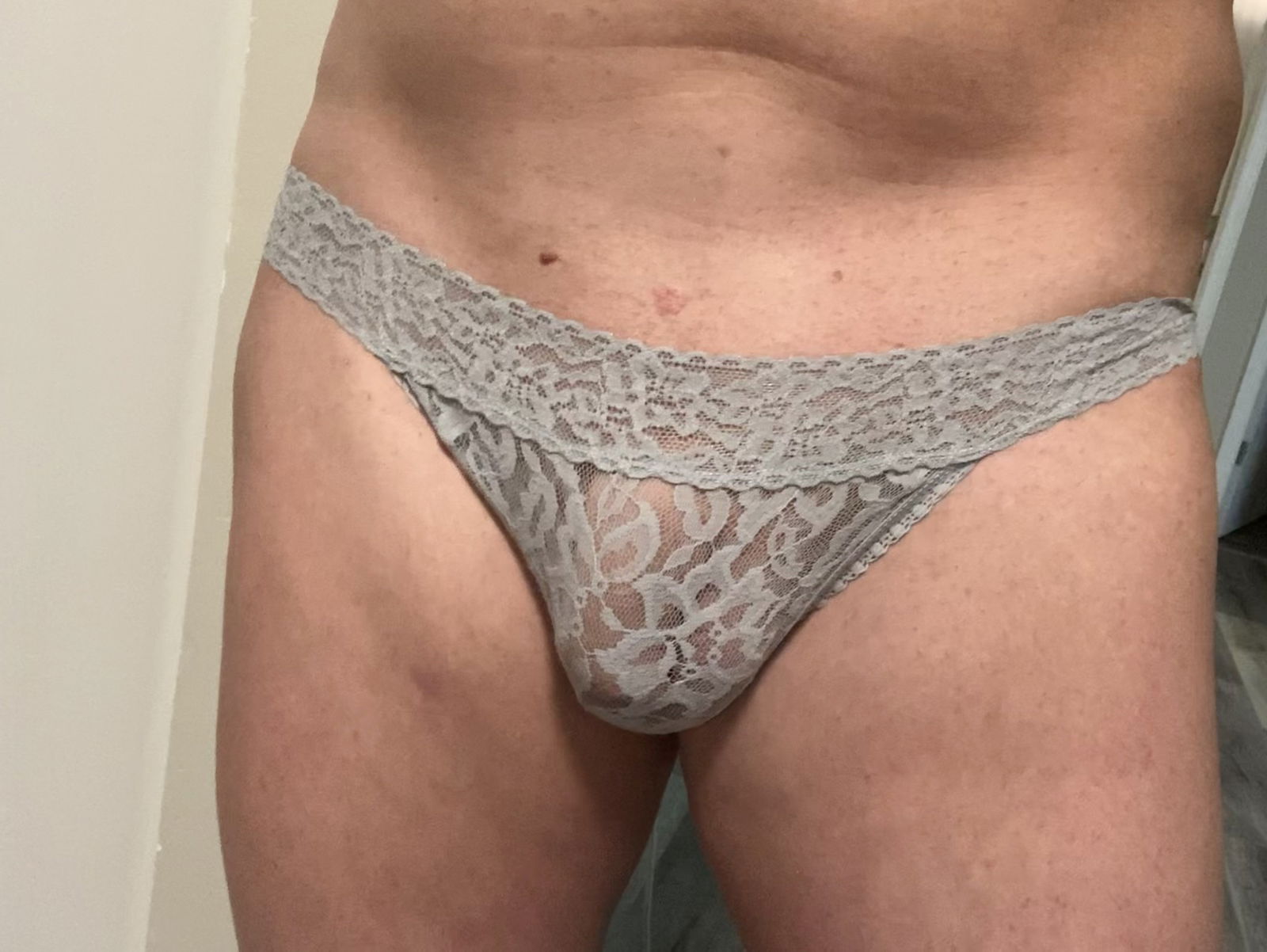 Photo by Ginger with the username @Gingernylons,  September 27, 2022 at 5:30 AM. The post is about the topic Panties fetish and the text says 'im back and horny as ever with some new pics'