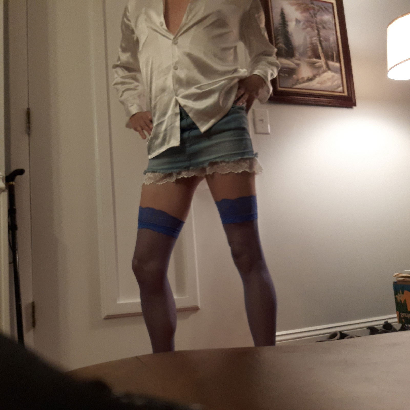 Album by Biguy54 with the username @Biguy54,  February 20, 2024 at 12:47 AM. The post is about the topic Femboy and the text says 'mmmm, i really enjoy feeling feminine and being a guy, attracted to guys and women🥰🥰💋'