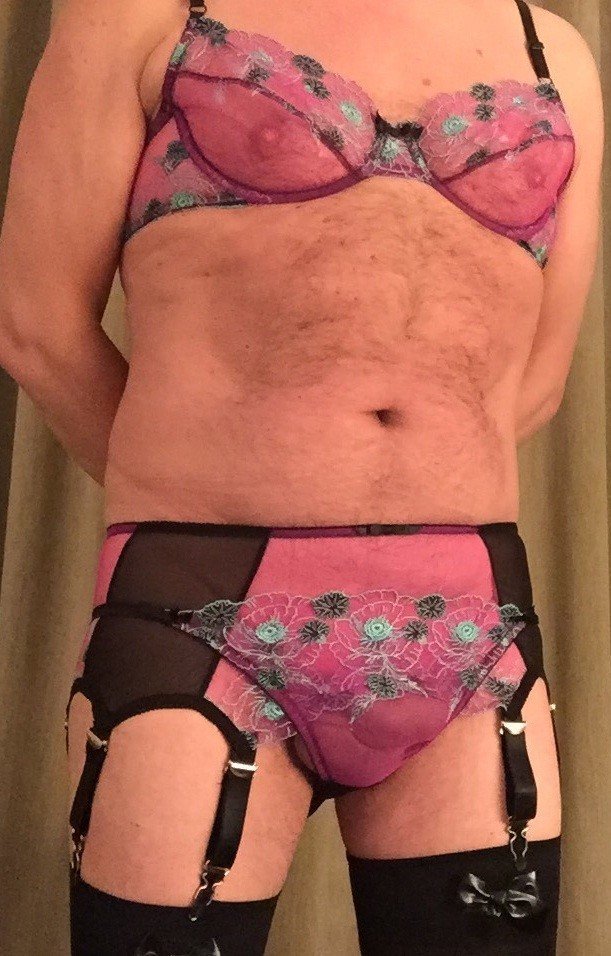 Photo by Chrissyloveslingerie with the username @Chrissyloveslingerie,  March 16, 2024 at 7:21 AM. The post is about the topic Sissy_Faggot and the text says 'Sissy Chrissy x'
