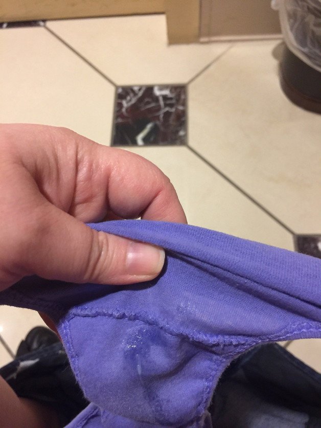 Photo by JayofAZ with the username @JayofAZ,  January 10, 2022 at 7:05 PM. The post is about the topic Wet dirty panties/grool pussy and the text says 'someone is excited at work'