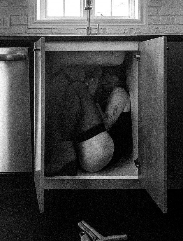Photo by MissP with the username @MistressP,  May 19, 2022 at 12:29 AM. The post is about the topic Black and White Erotica and the text says 'Need some help with my plumbing..'