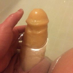 Photo by the-wank-vault with the username @the-wank-vault,  February 1, 2022 at 4:26 PM. The post is about the topic Odd Insertions and the text says 'Last one for now. Another great "balls first" dildo shot. Xx'