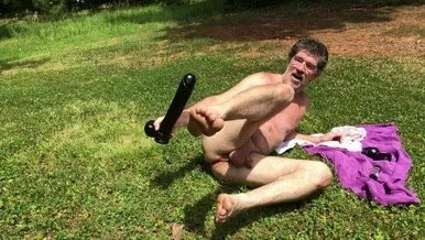 Album by DougStratemeyerNude with the username @DougStratemeyerNude, who is a star user,  August 19, 2023 at 6:31 PM. The post is about the topic Gay Exhibitionists and the text says 'I love being nude and having a huge dildo up my ass outdoors where I might be seen'