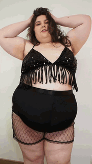 Photo by Anastasia Gree with the username @AnastasiaGree, who is a star user,  November 3, 2024 at 11:12 PM and the text says 'Confidence and curves, my favorite combination #bbw #curvygirlsrock #selflovejourney #bodypositivity #plussizelife #curvyandproud #chubbyandcute'