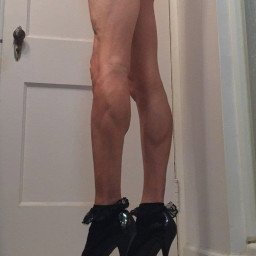 Photo by voraciousfellatious with the username @voraciousfellatious, who is a verified user,  February 6, 2022 at 9:47 PM and the text says 'Ass, legs and heels'