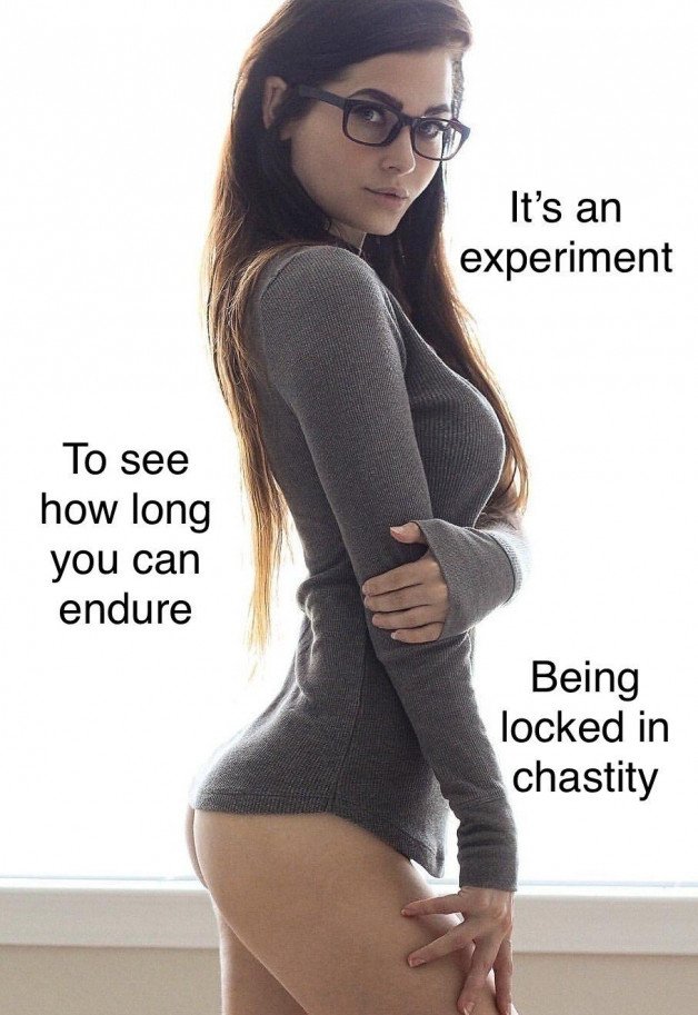 Photo by Assman161 with the username @assman161,  January 29, 2022 at 8:54 PM. The post is about the topic Chastity captions and the text says 'I can endure being in chastity for you for as long as you desire Mistress, even permanently if you want!
I would love a woman to live with me so I can eagerly serve her wearing a chastity cage! North Central Illinois'