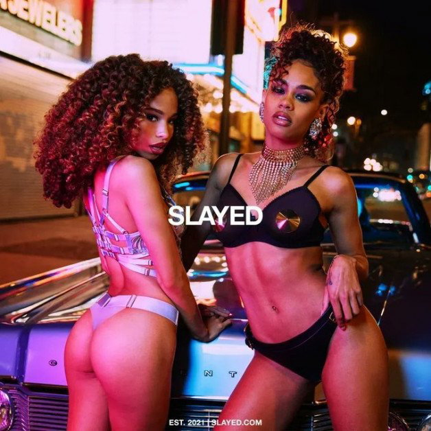 Photo by SLAYED with the username @slayed, who is a brand user,  March 7, 2022 at 12:18 AM. The post is about the topic Lesbian strap on and toys and the text says 'A night that's impossible to forget 👄
#CeciliaLion #ScarlitScandal

https://sharesome.com/get/nightcall'