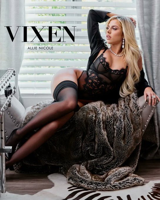 Photo by VIXEN with the username @VIXEN, who is a brand user,  October 11, 2022 at 10:39 AM. The post is about the topic Glamour and the text says 'The best part of our Mondays? Our newest trailer announcement of course. And what better way to start your week than with allienicolexxx and her new teaser out now, 💋
#AllieNicole

https://sharesome.com/get/theright'
