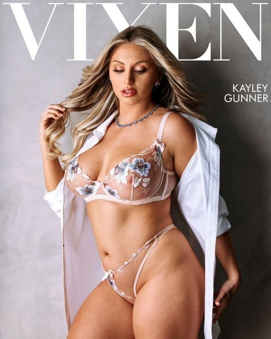 Photo by VIXEN with the username @VIXEN, who is a brand user,  April 5, 2022 at 8:59 AM. The post is about the topic Glamour and the text says 'Here for these curves 💯 Watch 
#KayleyGunner and her new Vixen teaser out now, 
#QuintonJames

https://sharesome.com/get/executive'