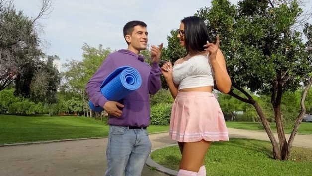 Photo by Reality Kings with the username @RealityKings, who is a brand user,  February 28, 2022 at 9:32 PM. The post is about the topic Great Outdoors and the text says 'Sneaky Park Striptease
#JoleeLove #JordiElNinoPolla

📺 https://sharesome.com/get/sneakypark'