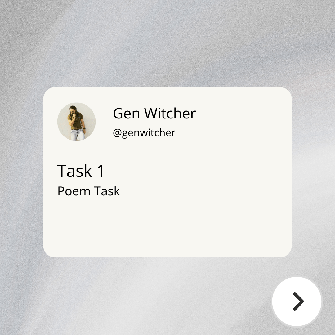 Watch the Photo by genwitcher with the username @genwitcher, who is a verified user, posted on February 3, 2022. The post is about the topic BDSM. and the text says 'Gen Witcher- Poem 
Write down a poem as said in the task and message me on Instagram- @GenWitcher
message me what effort and hard work you have put it into.

Tags
#daycollar #bdsmcollars #ddlgprincess #ddlgkitten #rope #bdsm #dominantsubmissive..'
