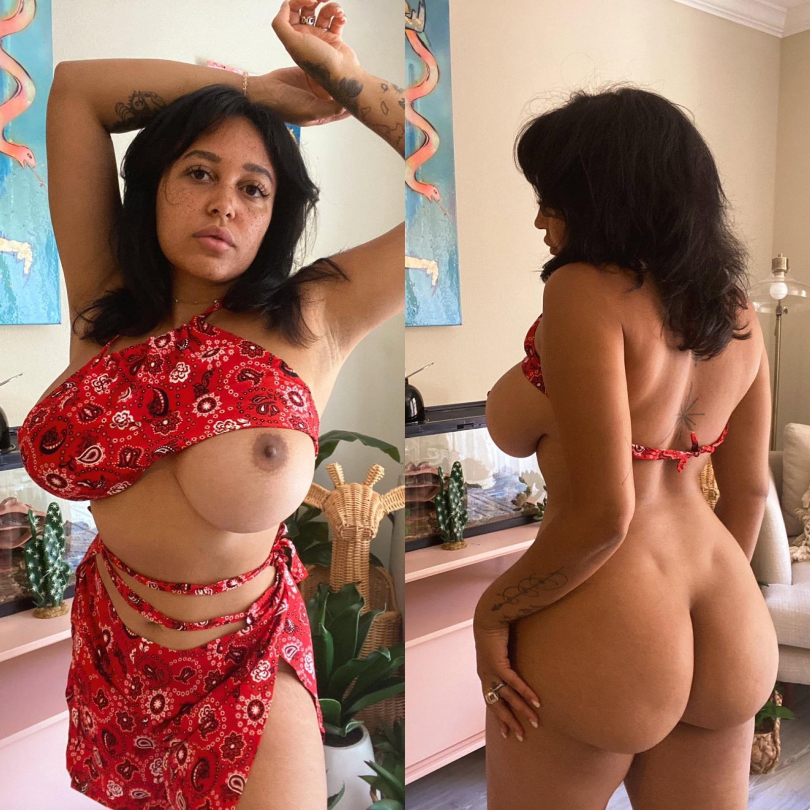 Photo by maxis735 with the username @maxis735,  May 31, 2022 at 7:46 PM. The post is about the topic India and the text says '#bigboobs #bigtits #busty #bigass #pov #milf #beauty #amateur #naturalboobs #onoff #beforeafter #dressedundressed'