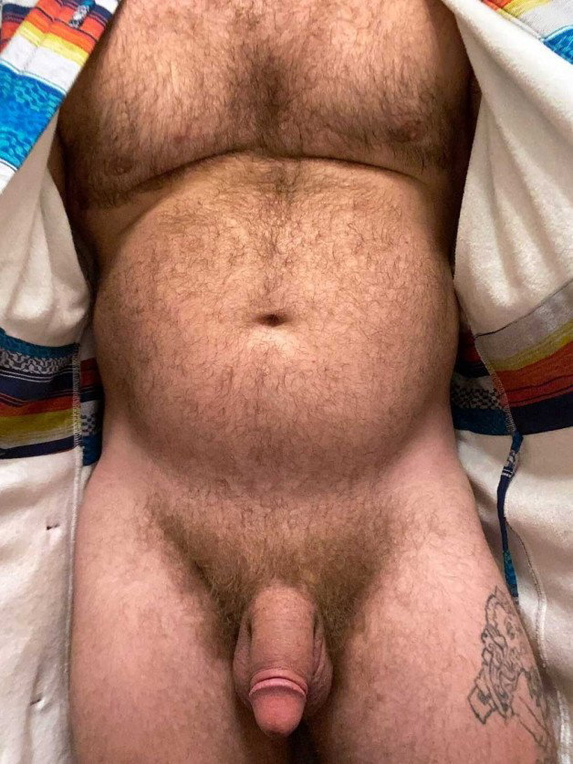 Photo by BE with the username @BE,  January 26, 2023 at 3:23 PM. The post is about the topic Gay Hairy Men and the text says 'the open robe to somewhere..'