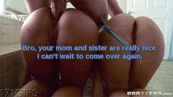 Photo by sextapeporn.com with the username @sextapeporn.com,  February 9, 2022 at 6:20 PM. The post is about the topic Sons Bully and the text says 'Mom and sister with my bully'
