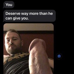 Photo by HotwifeHeather502 with the username @HotwifeHeather502,  October 6, 2023 at 9:37 AM. The post is about the topic Cuckold Texts and the text says 'i love getting random texts like this'